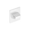 CUBE SLIM deurrozet chroom geborsteld – Badkamer / WC | Slank & Functioneel